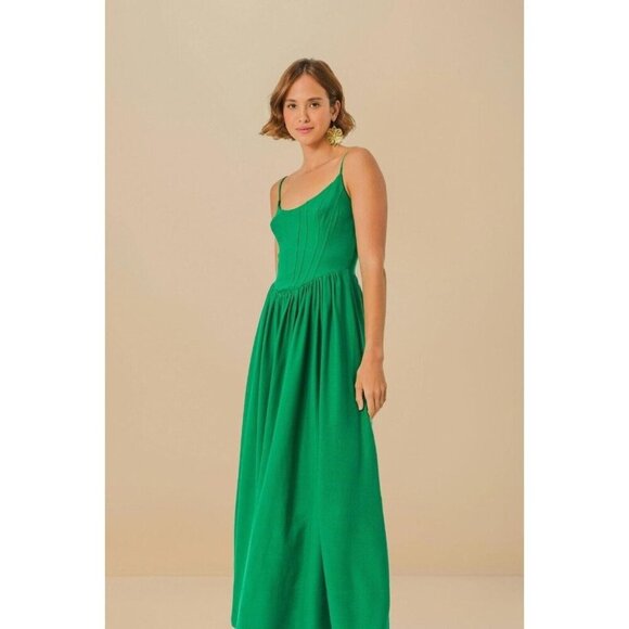 FARM Rio Green Maxi Dress - Picture 4 of 15